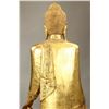 Image 9 : Thailand Large HumansizeWood Carved Gilded Guanyin