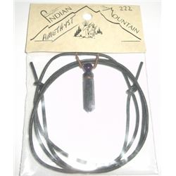 AMETHYST INDIAN MOUNTAIN NECKLACE