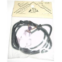 AMETHYST INDIAN MOUNTAIN NECKLACE