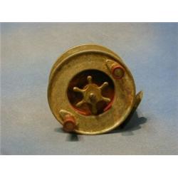 A large aluminium fishing reel 6" and 1 other £10-20...