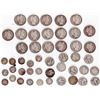Image 1 : LOT OF 30 OLD 90% SILVER COINS BARBER STANDING LIBERTY QUATERS & BARBER DIMES PLUS 18 BARBER HALFS