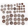 Image 2 : LOT OF 30 OLD 90% SILVER COINS BARBER STANDING LIBERTY QUATERS & BARBER DIMES PLUS 18 BARBER HALFS