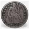 Image 1 : 1854 w/ Arrows Seated Silver Dime VF+ Details
