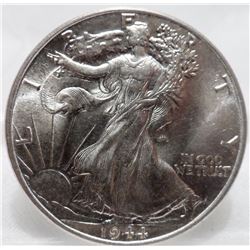 1944 P Silver Half Dollar Uncirculated Details Nice Coin