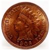 Image 1 : 1906 INDIAN HEAD CENT, GEM BU CHOICE UNCIRCULATED RED