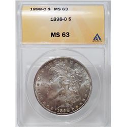 1890-S Morgan Dollar ANACS MS63