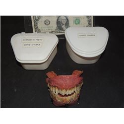 SPIDER-MAN 3 SCREEN USED HERO VENOM TEETH WORN WITH FULL HEAD MASK 2