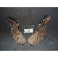 VICTOR FRANKENSTIEN MONSTER PROMETHEUS BOOTS PROTOTYPES