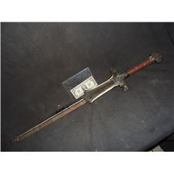 CONAN THE BARBARIAN ATLANTEAN SWORD SIGNED BY ARNOLD SCHWARZENEGGAR