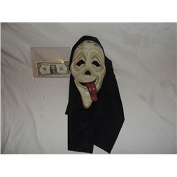 SCARY MOVIE WASSUP MASK SIGNED BY MARLON WAYANS