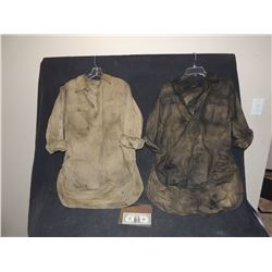 THE WALKING DEAD SCREEN USED BEFORE AND AFTER RICK SHIRTS