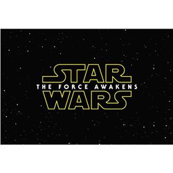 STAR WARS THE FORCE AWAKENS PAIR OF TICKETS TO WORLD PREMIERE