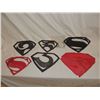 Image 1 : SUPERMAN MAN OF STEEL COMPLETE SET OF CHEST GLYPHS