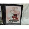 Image 4 : LOT 4 FRAMED HARRISON WOODS NASCAR ARTWORK
