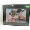 Image 3 : HAIYAN DALE EARNHARDT & JR DRAWING FRAMED