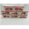 Image 1 : LOT 8 FIRE TRUCK COLLECTIBLE REPLICAS
