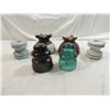 Image 3 : LOT 6 CERAMIC & GLASS INSULATORS