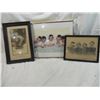 Image 1 : LOT 3 VINTAGE FRAMED BABY ARTWORK
