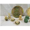 Image 5 : LOT 4 VINTAGE RESIN MINIATURE TEA SETS