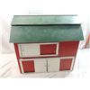 Image 1 : VINTAGE WOODEN RED BARN DOLLHOUSE