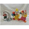 Image 1 : LOT 3 VINTAGE CERAMIC CLOWN FIGURE & BANKS