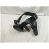 Image 1 : BLACK LEATHER POLICE OFFICER HOLSTER BELT