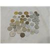 Image 1 : BAG FULL ASSORTED FOREIGN COINS