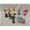 Image 2 : LOT 8 DOLLHOUSE TREES, FALL ACCESSORIES