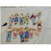 Image 2 : LOT 14 ASSORTED HAPPY FAMILY PEOPLE DOLLS