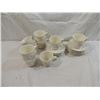 Image 1 : LOT 18 PFALTZGRAFF TEA ROSE CUPS & SAUCERS
