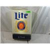 Image 1 : MILLER LITE VINTAGE BEER SIGN