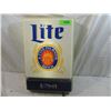 Image 2 : MILLER LITE VINTAGE BEER SIGN