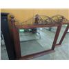 Image 3 : DECORATIVE DRESSER TOP MIRROR