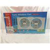 Image 1 : SUNBEAM TWIN WINDOW FAN 2 SPEED SETTING
