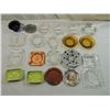 Image 1 : BOX LOT ASSORTED VINTAGE ASH TRAYS