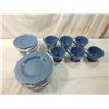 Image 3 : BLUE FURIO HOME DINNERWARE SET