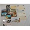 Image 1 : LOT 16 MISC POST CARDS & CORRESPONDENCE STAMPS