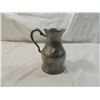 Image 1 : SMALL VINTAGE PEWTER CREAMER