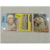 Image 1 : LOT 3 1962 TOPPS BASEBALL CARDS