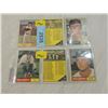 Image 1 : LOT 6 1961 TOPPS BASEBALL CARDS