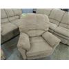 Image 1 : NICE OVERSTUFFED MICROFIBER RECLINING CHAIR