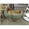 Image 3 : ANTIQUE WICKER BABY CARRIAGE