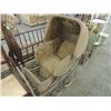 Image 2 : ANTIQUE WICKER BABY CARRIAGE
