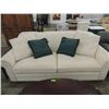 Image 2 : CONTEMPORARY CREAM FABRIC SOFA