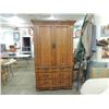 Image 2 : STUNNING MEDIUM WOOD ARMOIRE