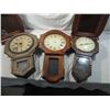 Image 2 : LOT 5 ASSORTED VINTAGE WALL CLOCKS