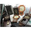 Image 1 : LOT 5 ASSORTED VINTAGE WALL CLOCKS