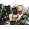 Image 2 : LOT 5 ASSORTED VINTAGE WALL CLOCKS