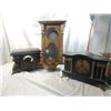 Image 1 : LOT 3 ANTIQUE CLOCK  CASES