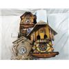 Image 1 : LOT 3 ANTIQUE CUCKOO CLOCK